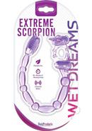 Super Xtreme Vibrating Scorpion Silicone Cockring...