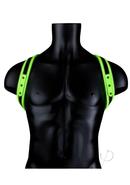 Ouch! Sling Harness Glow In The Dark - Small/medium - Green