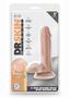 Dr. Skin Platinum Collection Dr. Daniel Silicone Dildo With Balls And Suction Cup 6in - Vanilla